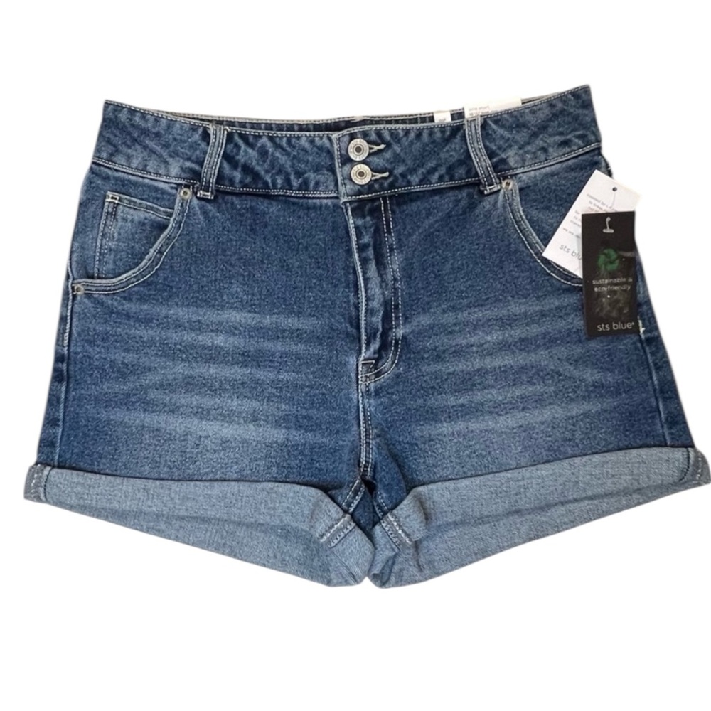 STS Blue Julia Denim Jean Short, 10 1/2" High Rise,‎ Women's, Size 27, NWT